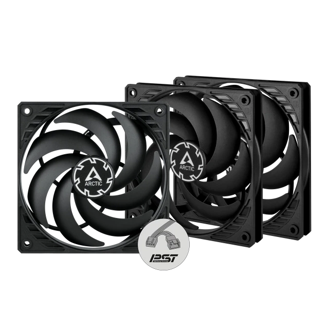 Ventilatori Arctic P12 SLim 3pcs Value Pack PWM, ACFAN00275A