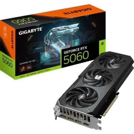 VGA GIGABYTE RTX 5060 GAMING OC 8GB GV-N5060GAMING OC-8GD