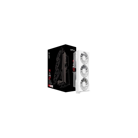 XFX Swift AMD Radeon RX 9060 XT OC White Triple Fan Gaming Edition 16GB GDDR6 128-bit HDMI 2x DP