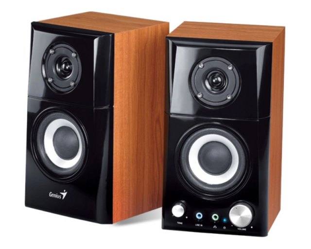 Zvučnici Genius SP-HF500A II 2.0, drvo